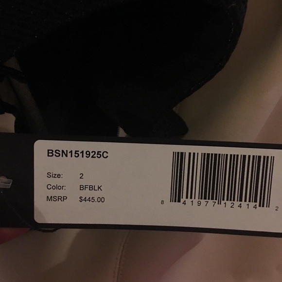 Halston Heritage Sheer Back Dress - Picture 6 of 6